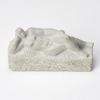 Eric Grate, skulptur, sten, signerad.