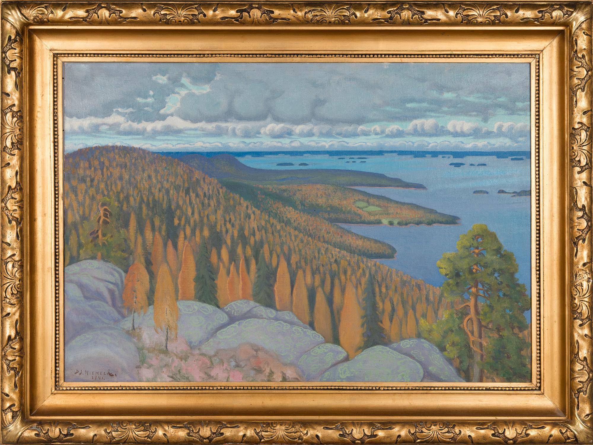 David Johannes Niemelä, View from Koli.