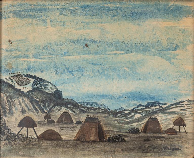 Nils Nilsson Skum, Sameviste.