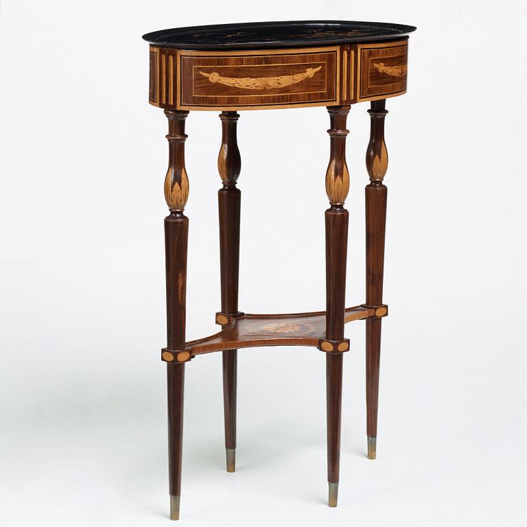 BORD, av Georg Haupt (mästare i Stockholm 1770-1784), ej signerat, Gustavianskt.