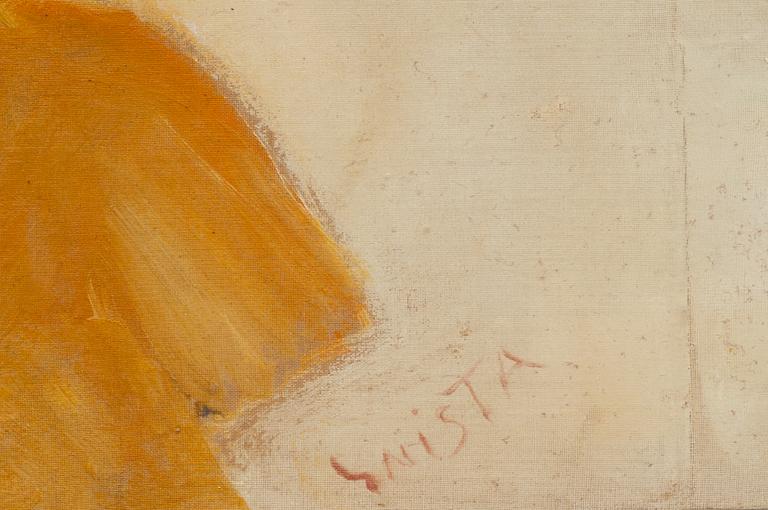 ERIC GNISTA, oljemålning signerad.