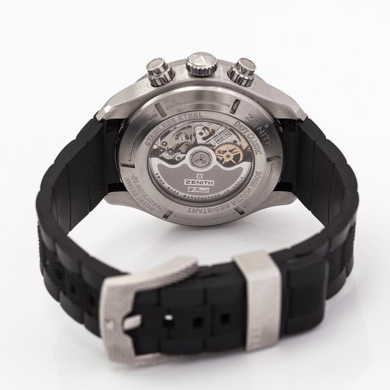 Zenith, Defy Classic El Primero, wristwatch, 43 mm.