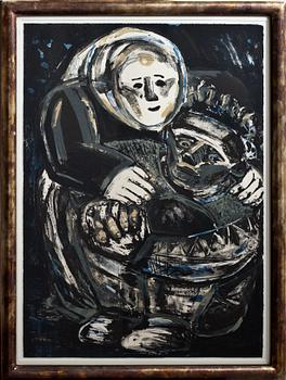 LENA CRONQVIST, färglitografi, signerad och numrerad 42/170.