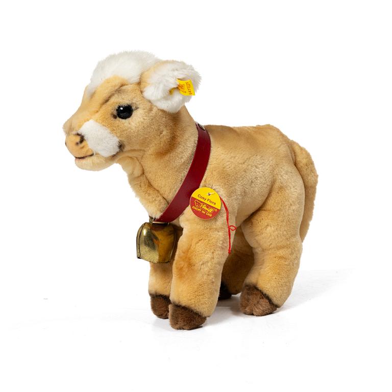Steiff, toy animals, 5 + 1 pieces, second half of the 20th century.