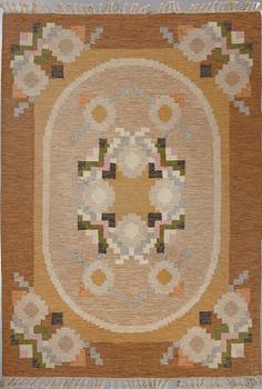 MATTA, rölakan, Ingegerd Silow, 232 x 166 cm, monogramsignerad, 1900-talets andra hälft.