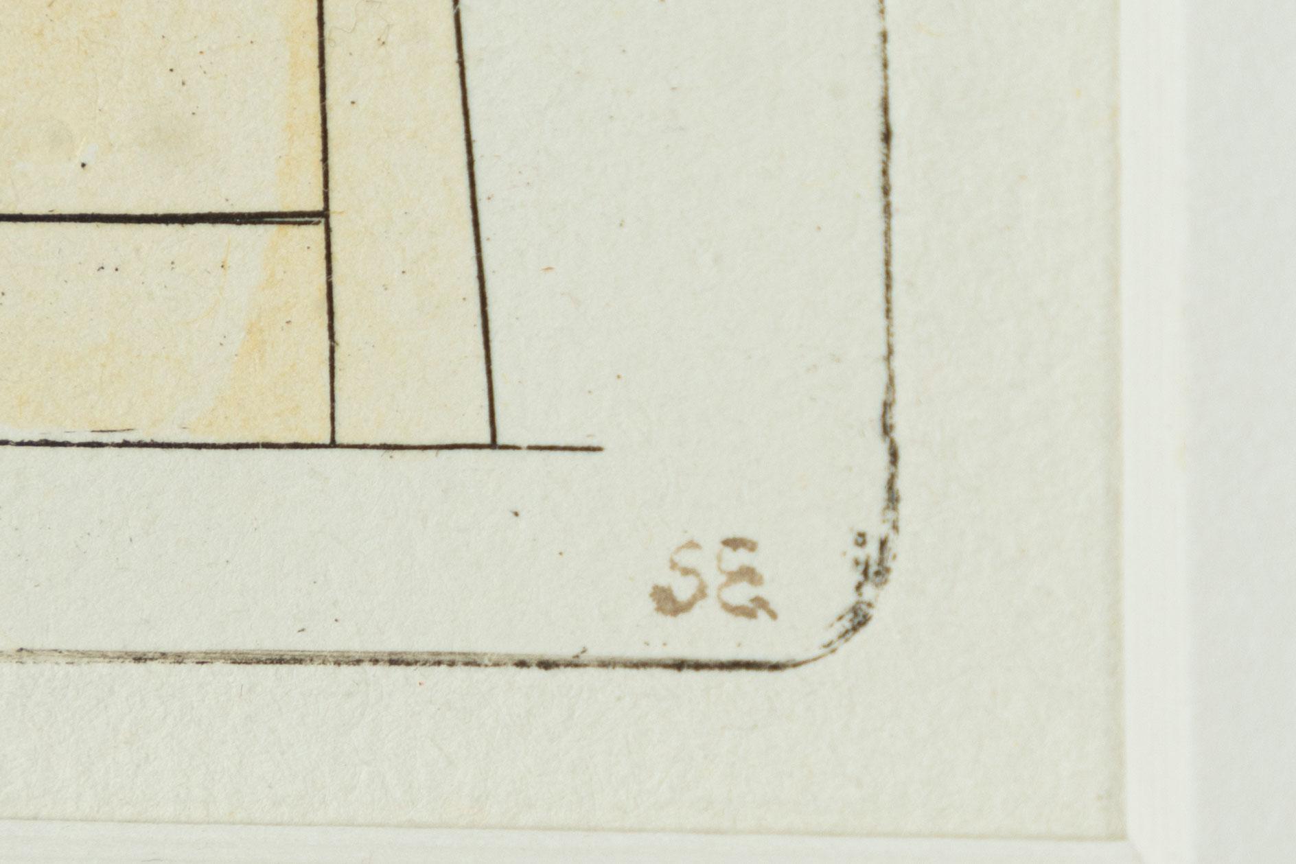 Sten Eklund, "Kullahuset. Ritning." From "Kullahusets hemlighet".