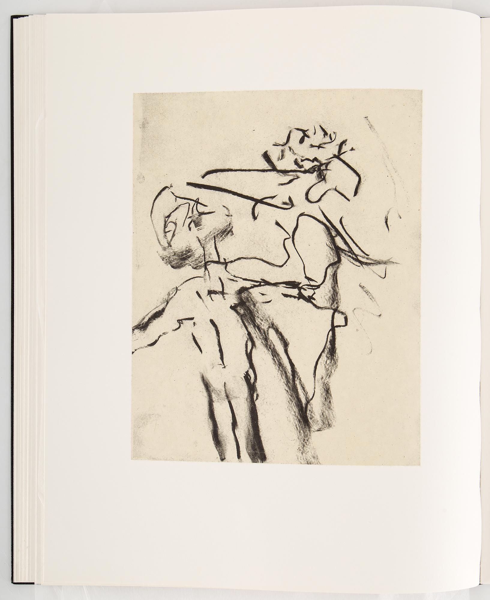 WILLEM DE KOONING, Poems by Frank O'Hara with litographs by Willem De Kooning. Limited Editions Club 1988, 174/550.
