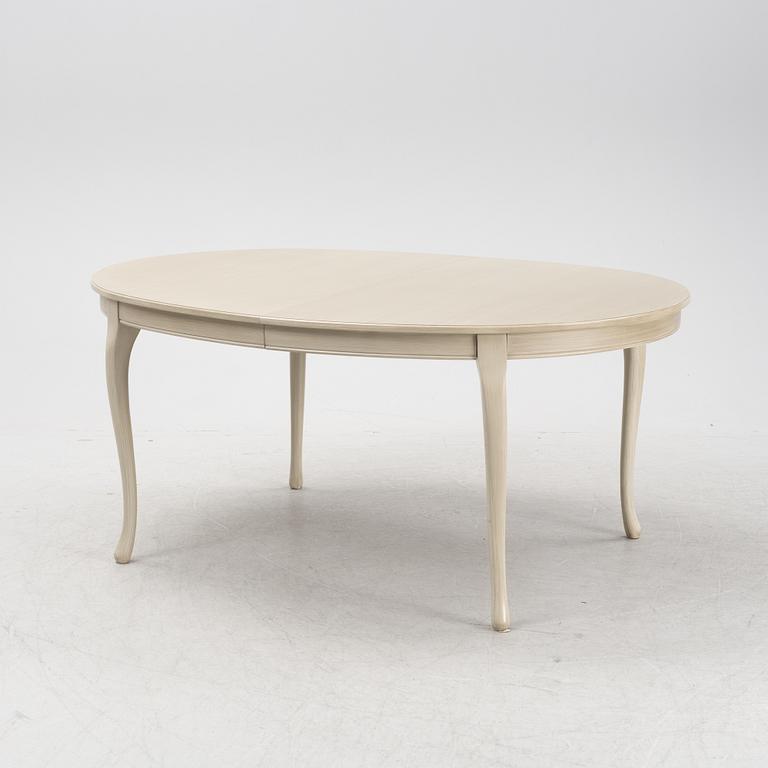 A 14 pieces rococo style dining set from Åmells, 20th Century.