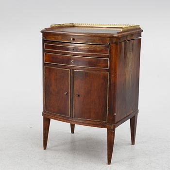 A chamberpot cupboard, circa 1800, Northern Europe.