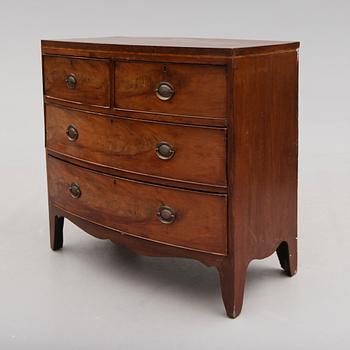BYRÅ, mahogny, England, 1800-talets första hälft.