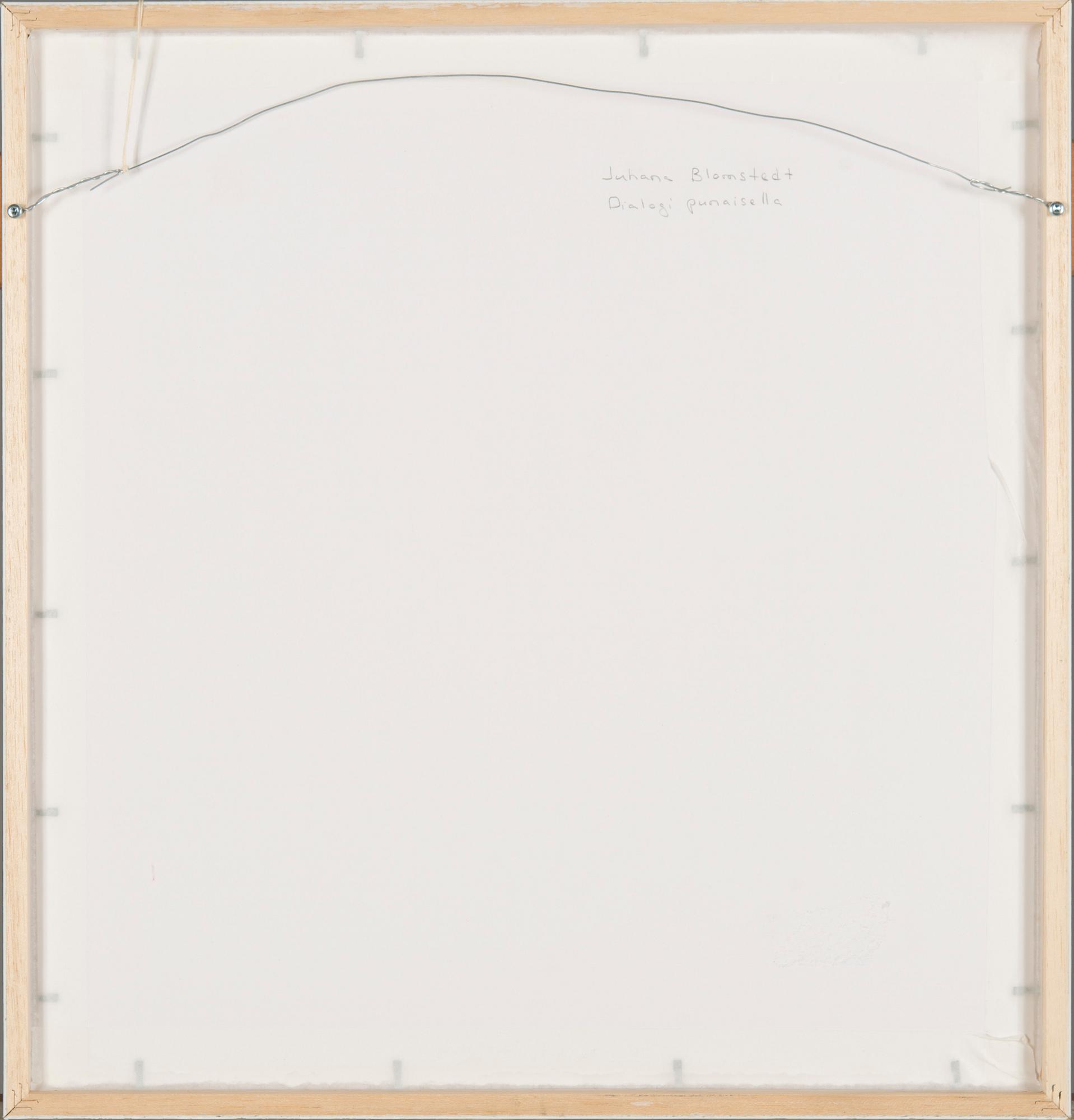 Juhana Blomstedt, 'Dialogue in red'.