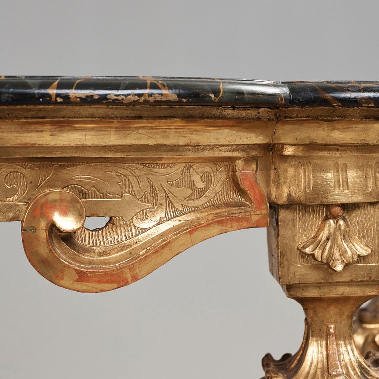 An Italian 18th century Régence console table.