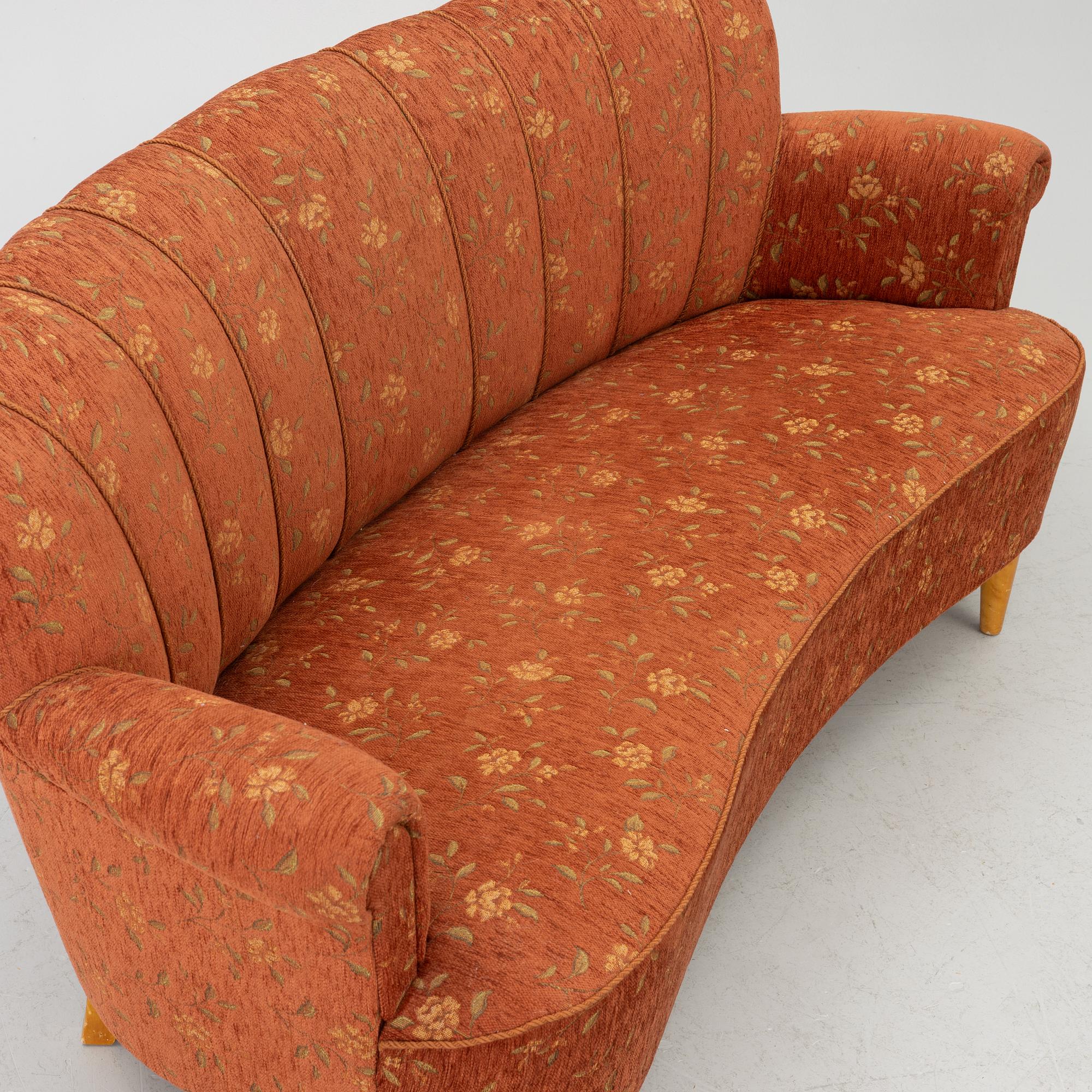 Sofa, Swedish modern, mid-20th century.