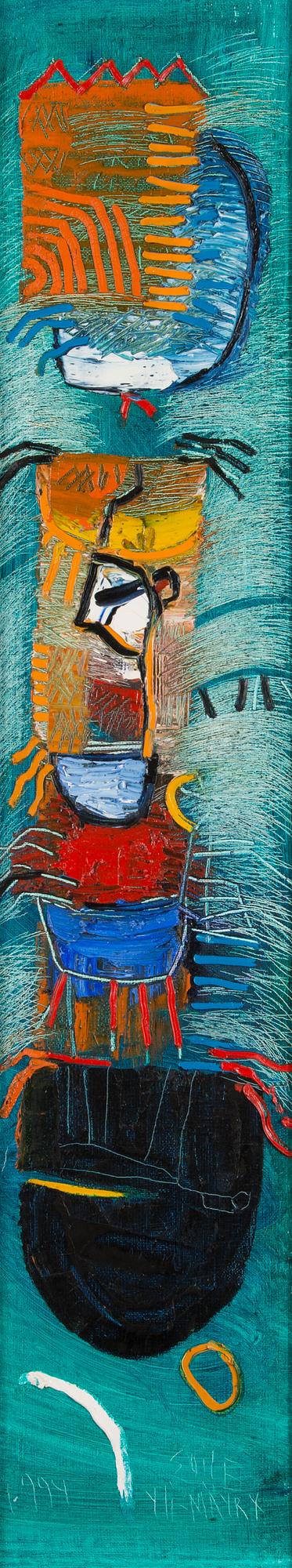 SOILE YLI-MÄYRY, olja på duk, signerad och daterad 1994.