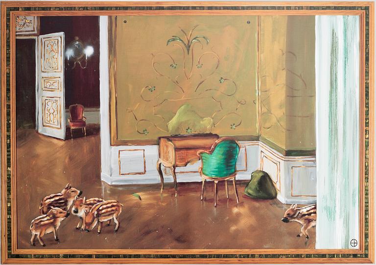 Ernst Billgren, "Besök hemma" from the IKEA Art Event series.