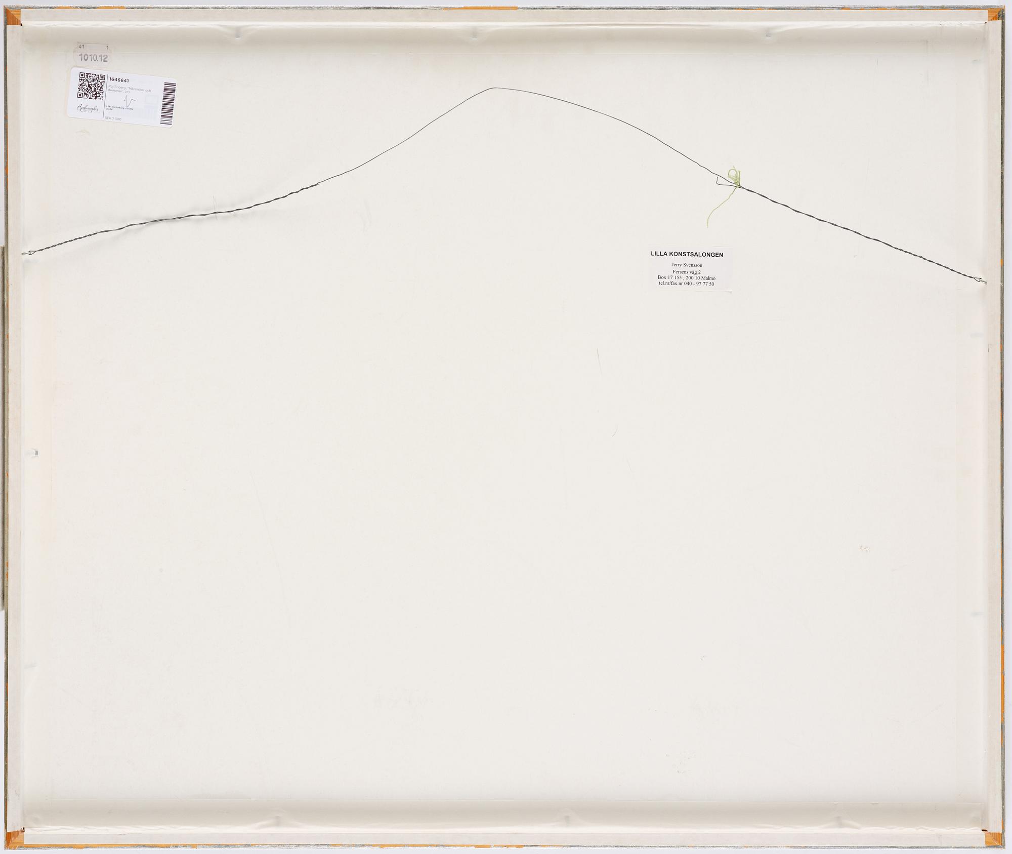 Roj Friberg, "Människor  och demoner".