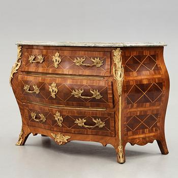 A Swedish Rococo 18th century commode.