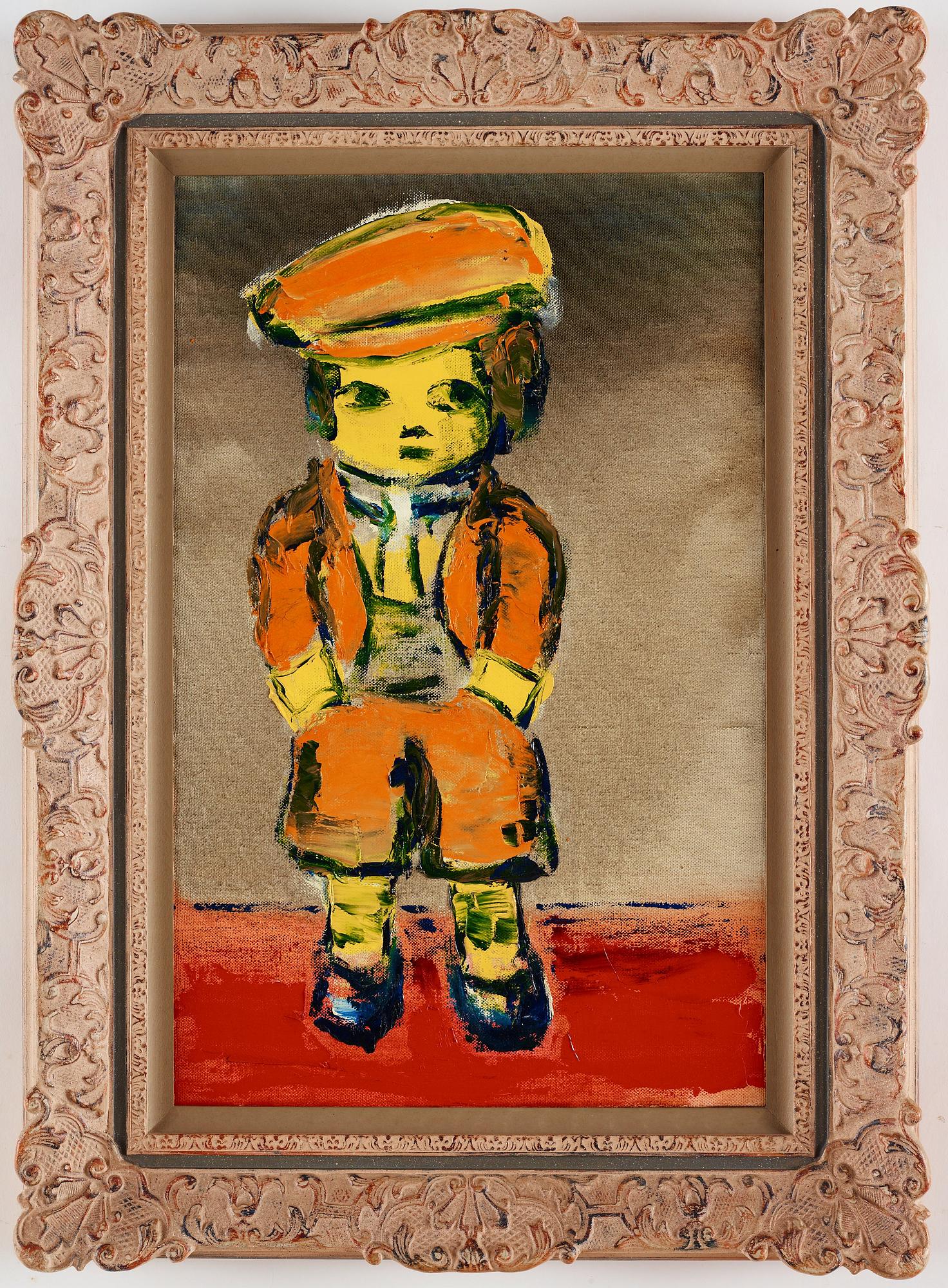 Gunnar Löberg, "Boy with hat".