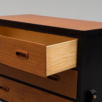 BYRÅ, teak, 1950 / 60-tal.