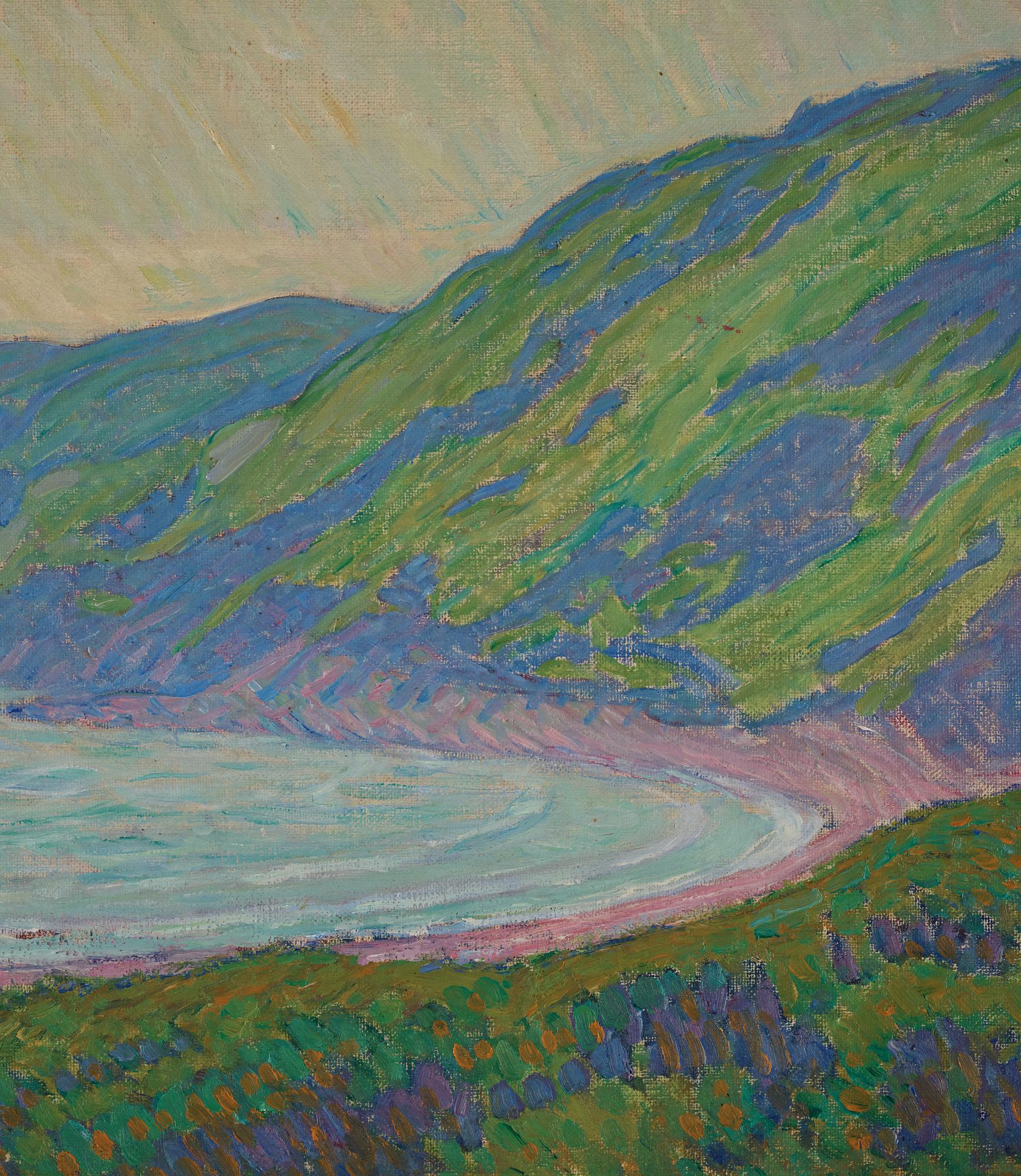 Fritz Lindström, Coastal Landscape.