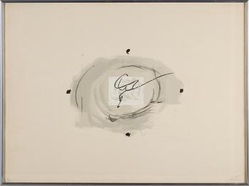 ANTONI TÀPIES, färglitografi, signerad och numrerad 37/100.