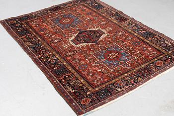 A rug, semi-antique Karadja, ca 196 x 150 cm.