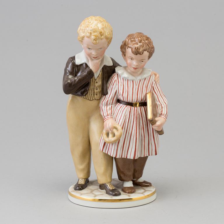 A Christian Thomsen porcelain figure, for Royal Copenhagen, Denmark, 1940s.