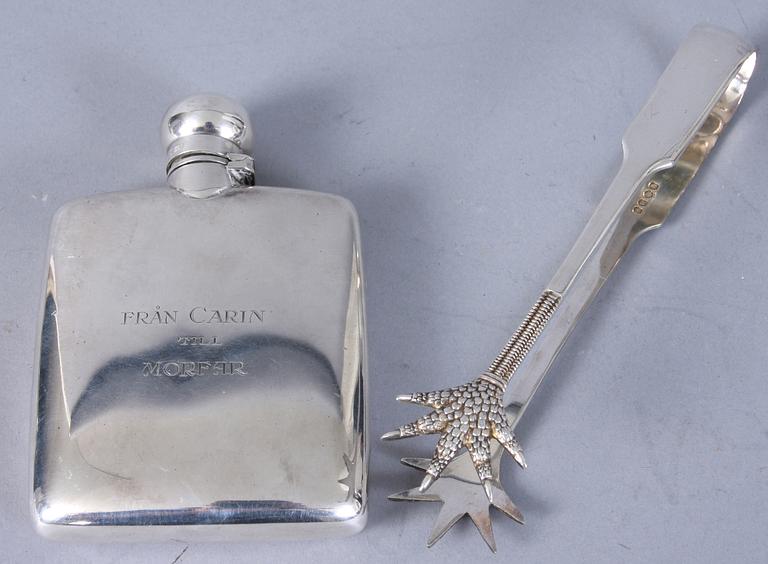 PARTI SILVER, 7 delar, 1800-/1900-tal.