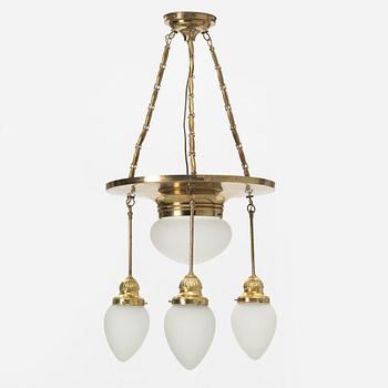 Taklampa, jugend, tidigt 1900-tal.