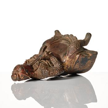 Skultpur, brons. Mingdynastin (1368-1644).