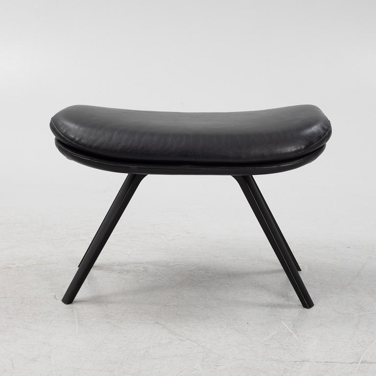 Patrick Norguet, fotpall, modell P22, Cassina.