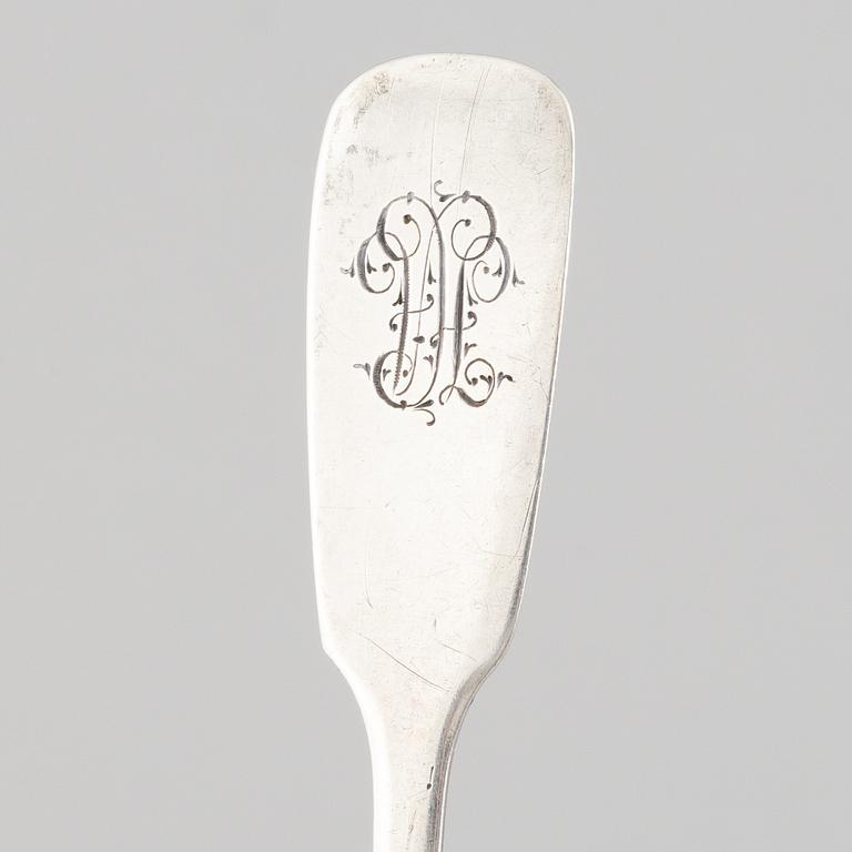 Teaspoons, 6 pcs, silver, Germany, early 20th Century.
