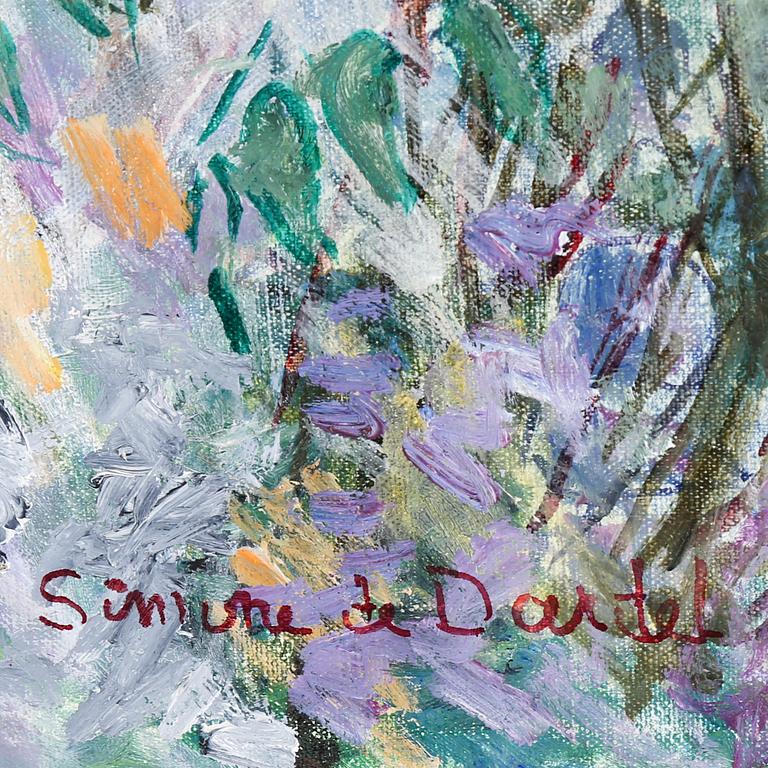 SIMONE DE DARDEL, Oil on canvas, signed.