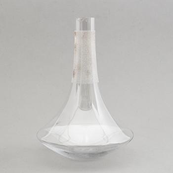 ERIKA LAGERBIELKE, karaffer, 2+2 st, "Divine", glas, Orrefors, 2000-tal.
