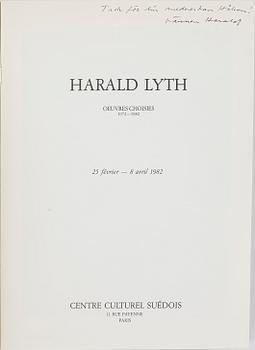 HARALD LYTH, serigrafi, signerad och numrerad 20/90, 1980.