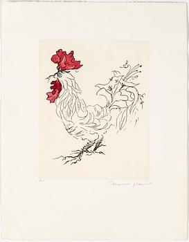 Marcel Jean · MARCEL JEAN, akvatintetsning, signerad Marcel Jean och numrerad H.C. med blyerts.