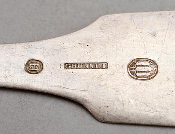 RAGUSKED, silver, Grunnet, Danmark 1911. Vikt ca 73 g.