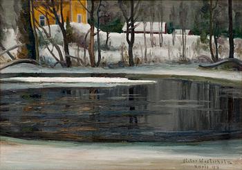 209. Victor Westerholm, WINTER VIEW.