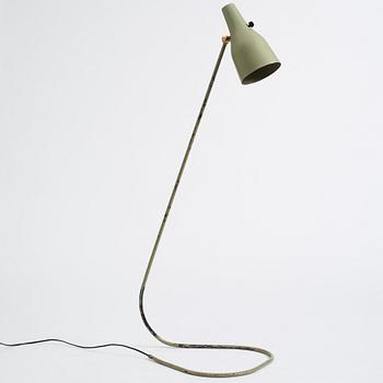 Hans Bergström, a rare floor lamp, model "540", ateljé Lyktan, Åhus, 1940-50s.