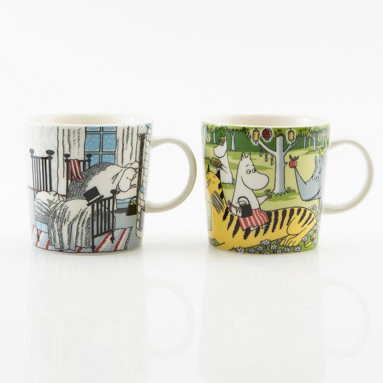 Mugs 8 pcs Moomin characters/Moomin Arabia Finland.