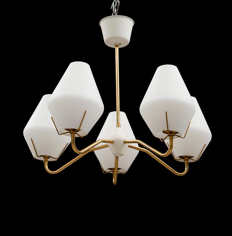 TAKLAMPA, 1900-talets mitt. Höjd ca 48 cm.