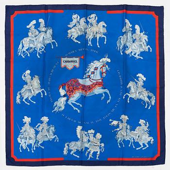 Hermès, a twill silk scarf, 'Carrousel'. - Bukowskis