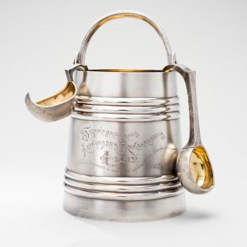 BÅLSKÅL, silver, St.Petersburg 1896-1908, oidentifierad mästare.