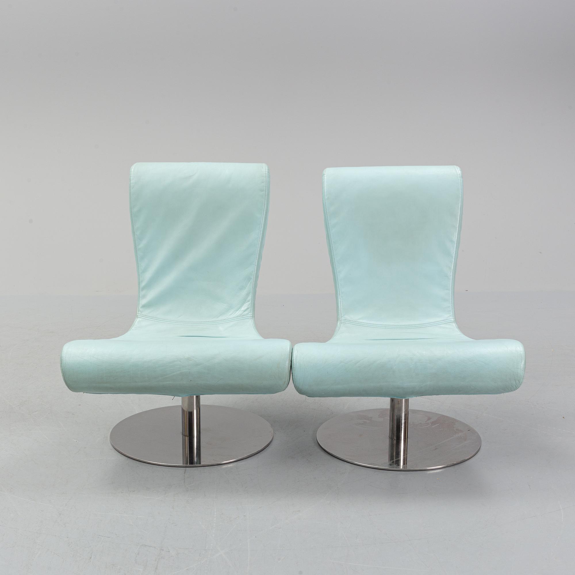 Geir Sætveit, a pair of 'Skybar' chairs from Martela, Finland.