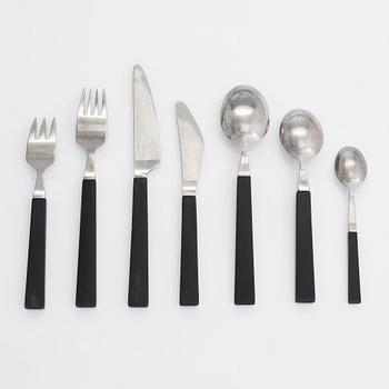 Bertel Gardberg, a 54-piece set of "Triennale" cutlery for Fiskars, Finland.