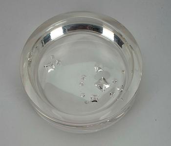 SKÅL, glas, "Isbrytaren", sign.  Tapio Wirkkala - 3318. 1900-talets senare hälft.