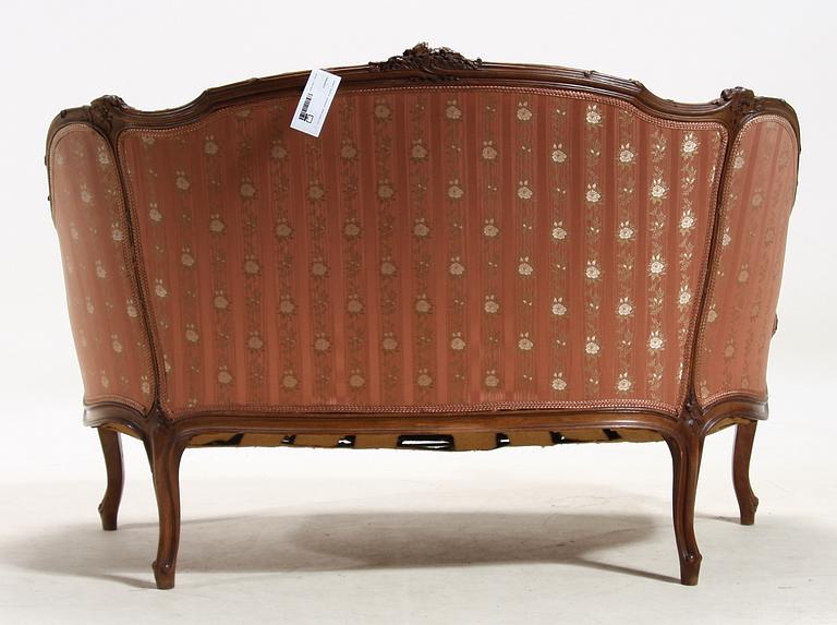 SOFFA, rokokostil, 1800-talets slut.