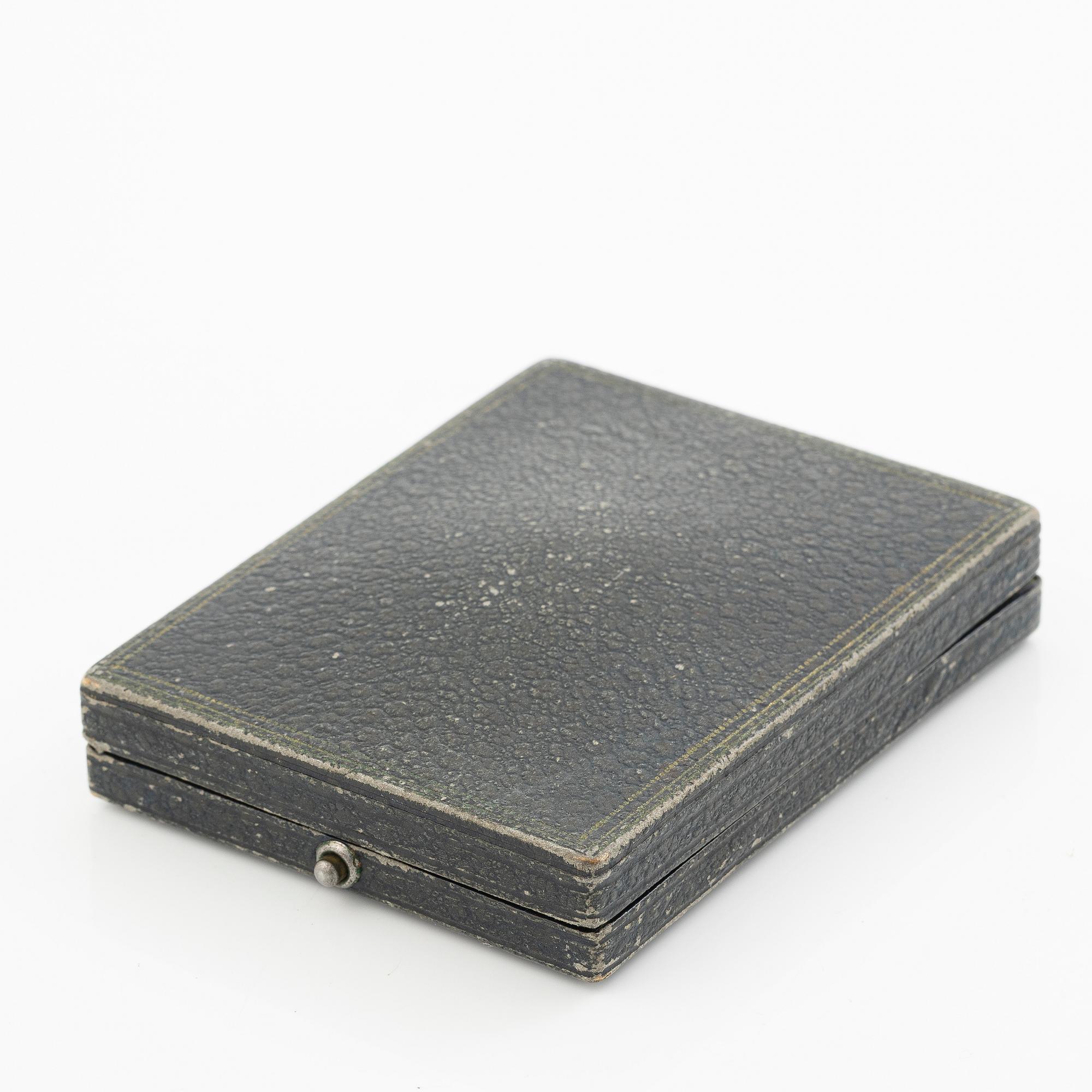 Fickur, 18k guld, savonett, 53 mm.