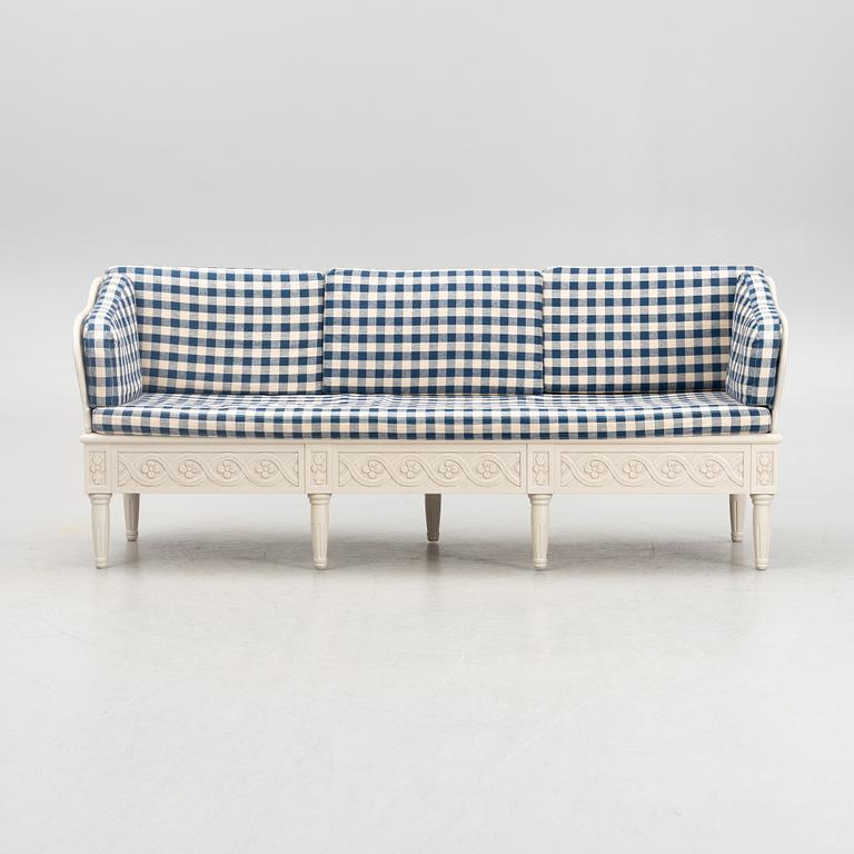 A Gustavian Style Sofa, 'Svensksund', from IKEA's 18th-century series, late 20th century.
