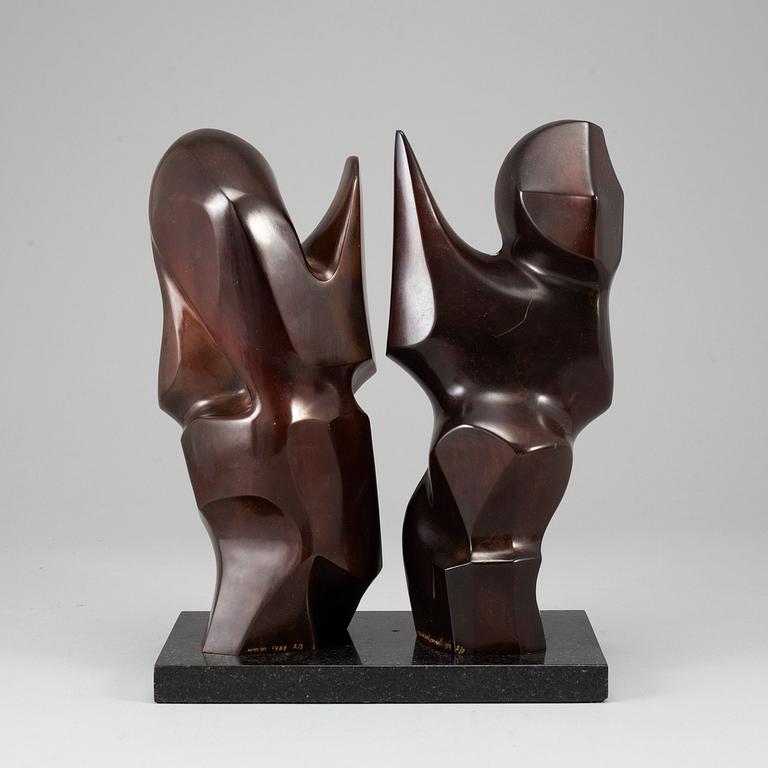 MARCELO MARTÍ BÁDENAS, sculptures, 2, bronze, signed 2/3.